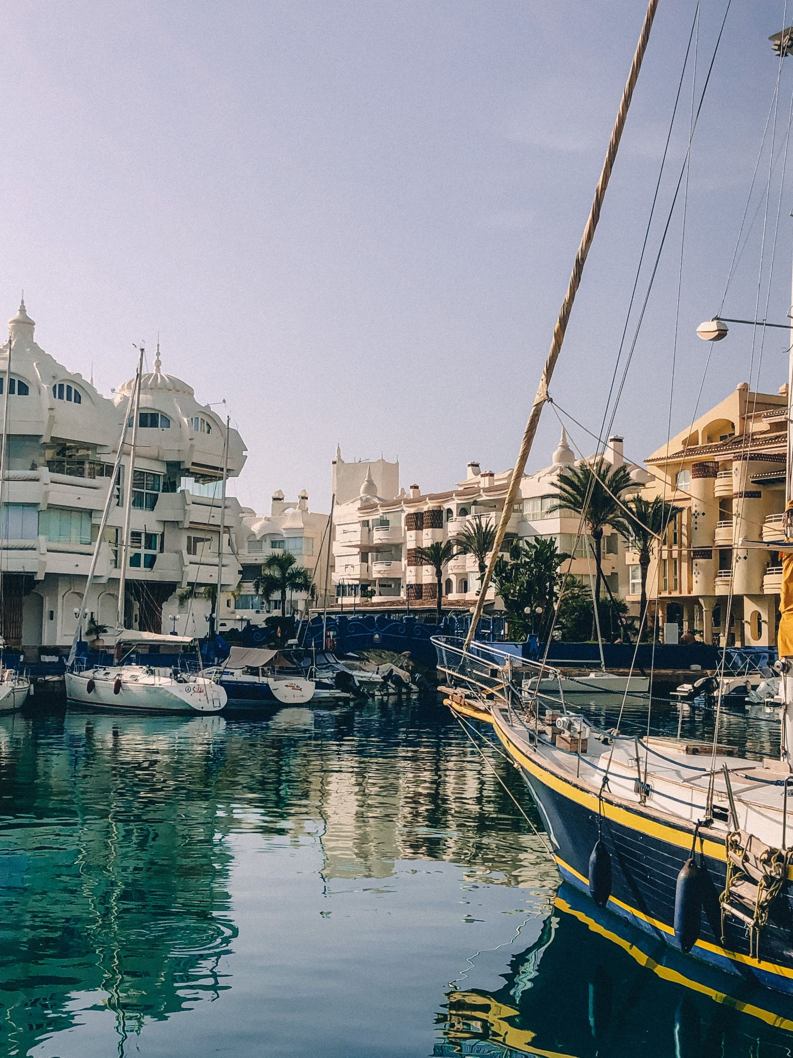 The marina at Benalmadena on the Costa del Sol