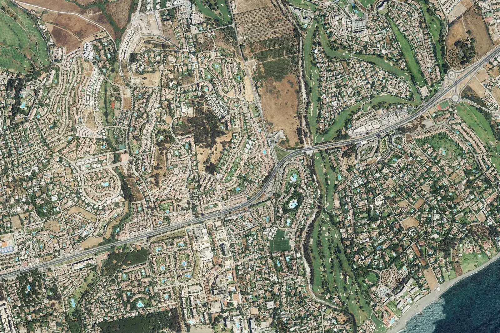 Atalaya desde el aire en 2022