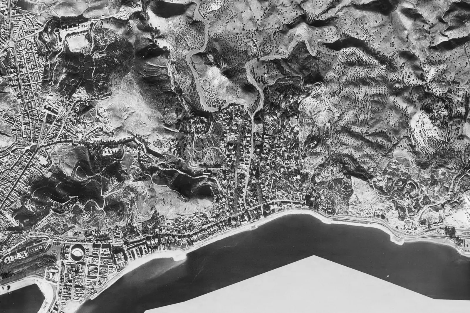El Limonar from the air in 1956