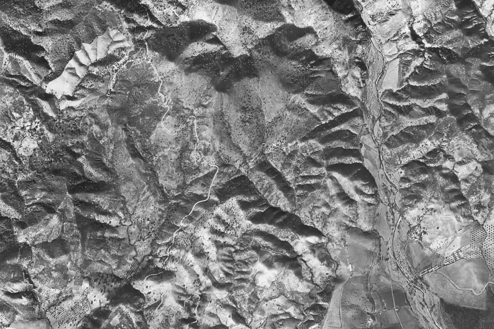 La Quinta from the air in 1956