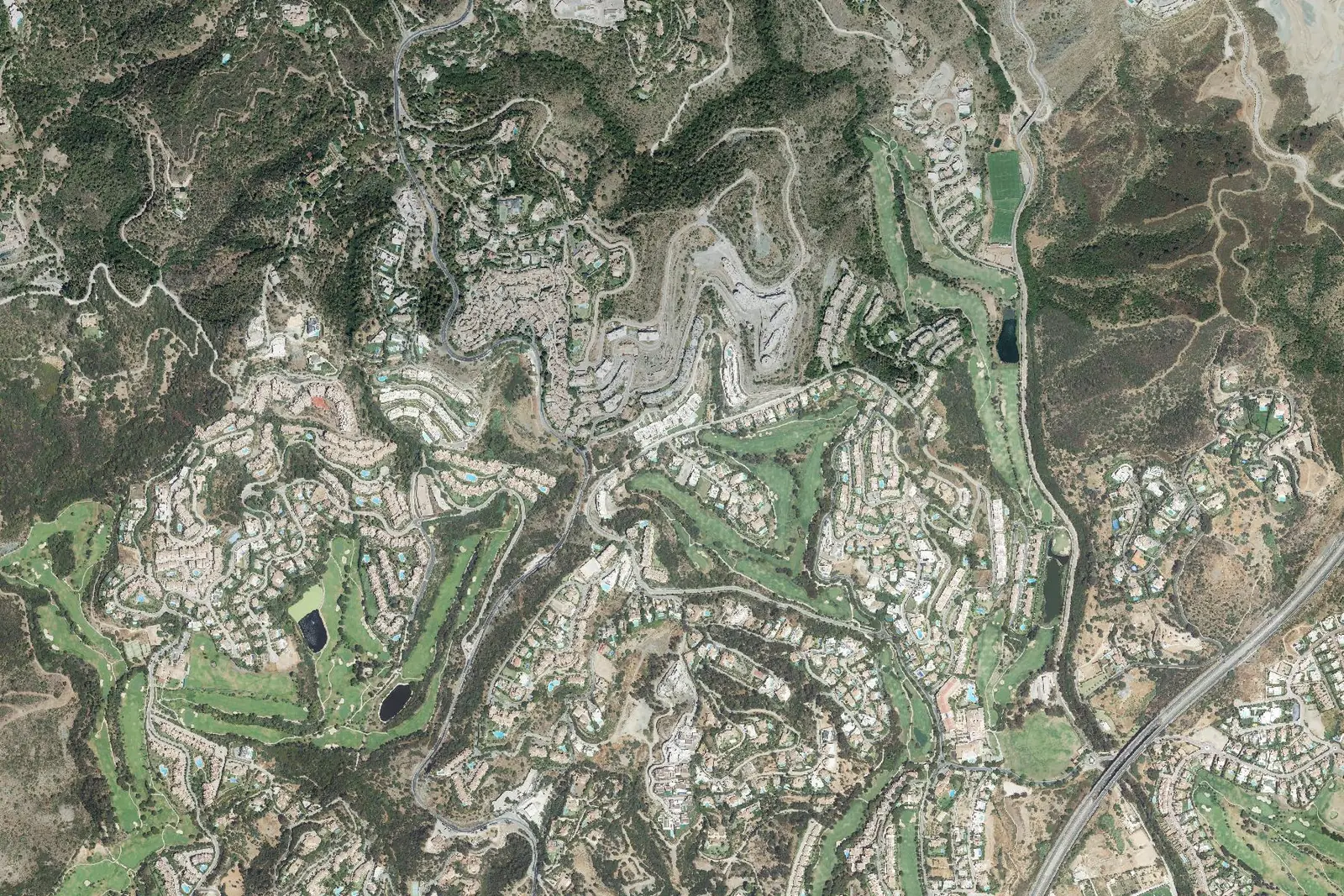 La Quinta from the air in 2022