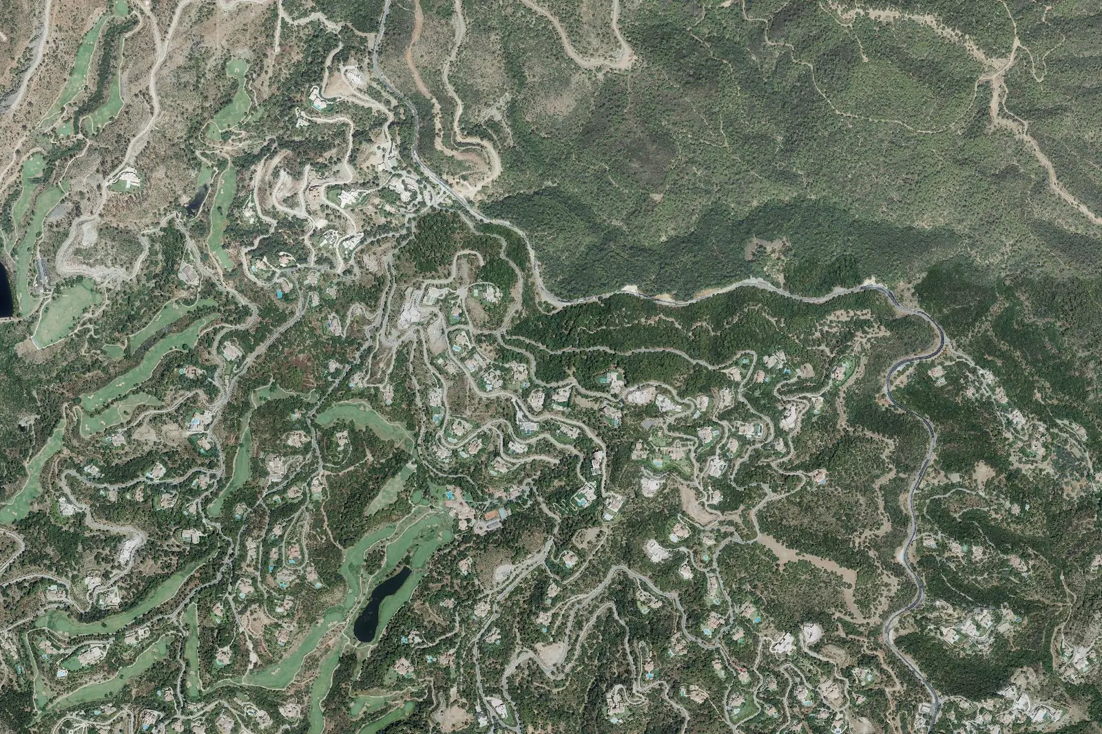 La Zagaleta from the air in 2022
