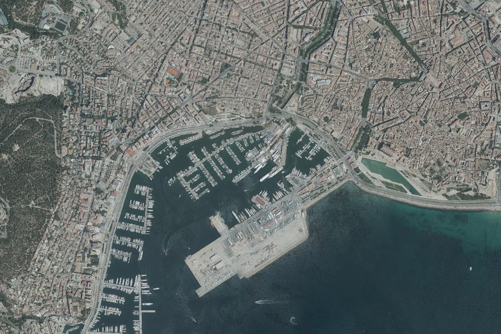 Mallorca desde el aire en 2024