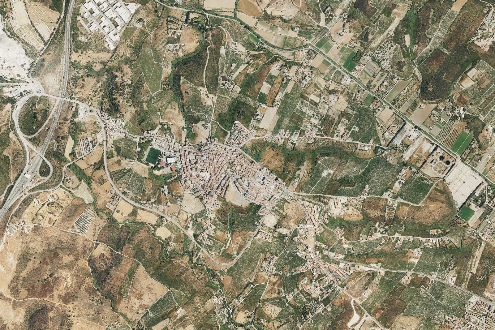 Manilva desde el aire en 2022