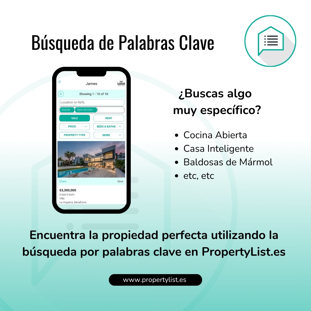 Búsqueda de Palabras Clave - PropertyList