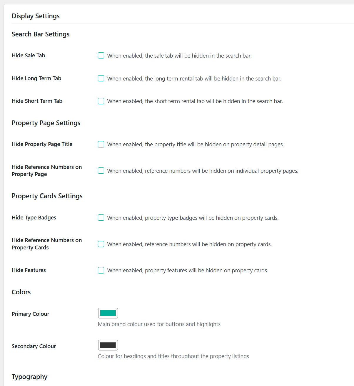 PropertyList.es WordPress Plugin - Totalmente Personalizable 